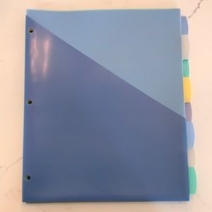 Plastic Dividers with Pockets & Tabs